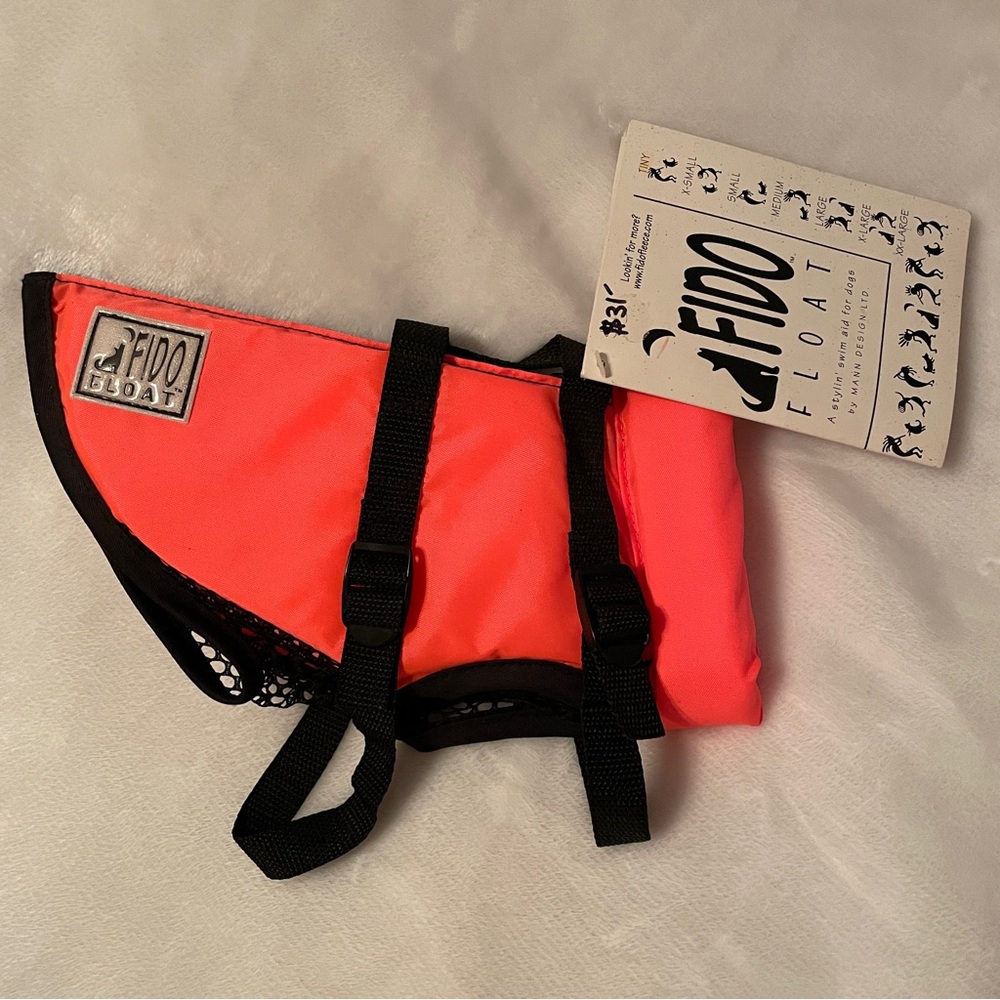 Dog Life Vest - Fido Float Size “Tiny”